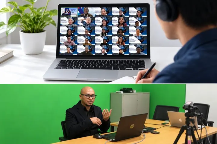 Live online training via video conference